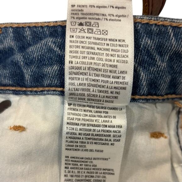 Distressed Blue Denim Women Shorts - Picture 11 of 12